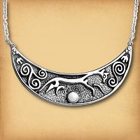 Silver Epona Necklace