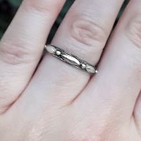 "Touch of Silver" Ring