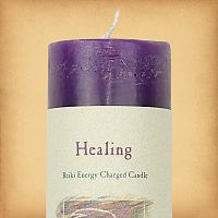 Herbal Magic Healing Pillar Candle