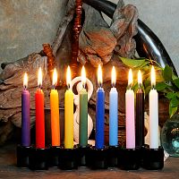 Multicolor Mini Chime Ritual Spell Candles