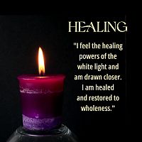 Herbal Magic Healing Votive Candle
