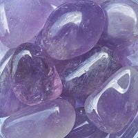 Tumbled Amethyst Gemstones