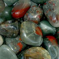 Tumbled Bloodstone Gemstones