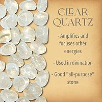 Tumbled Clear Quartz Gemstones