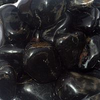 Tumbled Black Onyx Gemstones