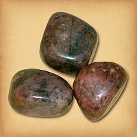 Tumbled Rhodonite Gemstones