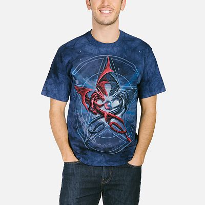 Pentagram Dragons T-Shirt (size small)