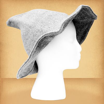 Light Grey Witch Hat