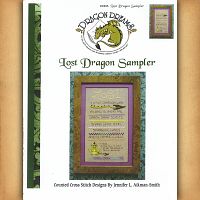 Lost Dragon Sampler Cross Stitch Pattern