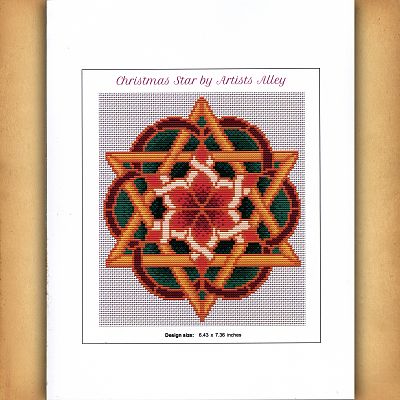 Christmas Star Cross Stitch Pattern