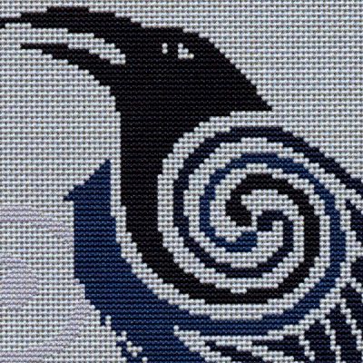 Odin's Ravens Cross Stitch Pattern