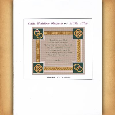 Celtic Wedding Memory Cross Stitch Pattern
