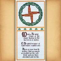 Brighid's Blessing Cross Stitch Pattern