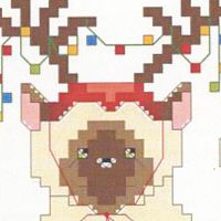 Meowy Christmas Cross Stitch Pattern