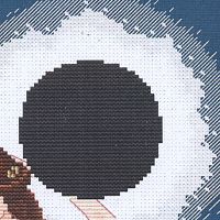 Dance of the Total Eclipse Cross Stitch Pattern