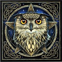 "Wise One" Owl Cross Stitch Pattern