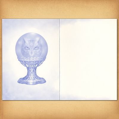 Owl Messenger Greeting Card