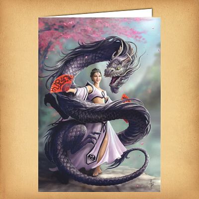 Dragon Dancer Greeting Card