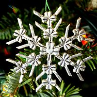 Irish Shamrock Christmas Tree Ornament