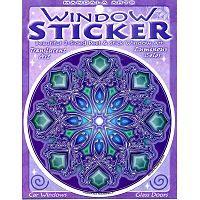 Nirvana Mandala Window Sticker