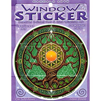 Ancient Wisdom Window Sticker