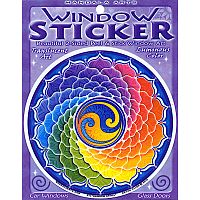 Rainbow Spiral Window Sticker
