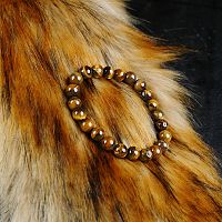Tiger Eye Bead Bracelet