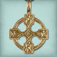 Bronze Celtic Cross Pendant