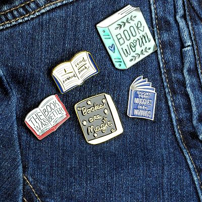 "The Book Was Better" Enamel Pin