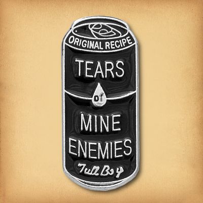 "Tears of Mine Enemies" Enamel Pin