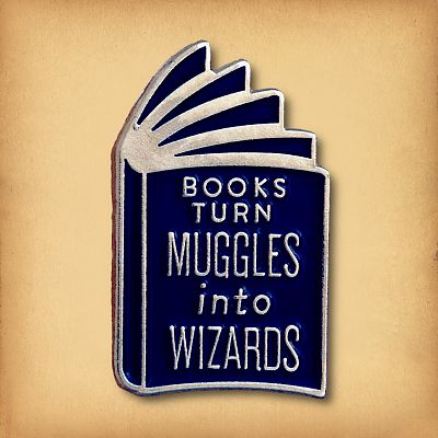 Muggles Into Wizards Enamel Pin
