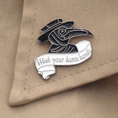 "Wash Your Hands" Enamel Pin