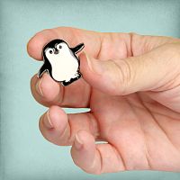 Large Penguin Enamel Pin