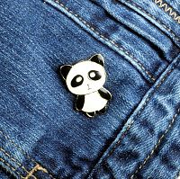 Cute Panda Enamel Pin