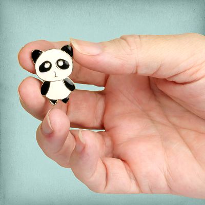 Cute Panda Enamel Pin