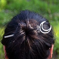 Crescent Moon Hair Stick