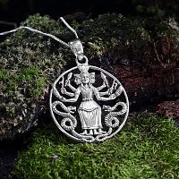 Silver Hecate Pendant
