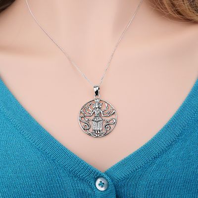 Silver Hecate Pendant