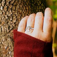 Silver Tree Ring