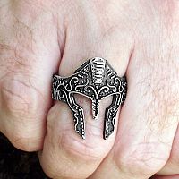 Ancient Warrior Steel Ring