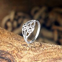 Silver Filigree Celtic Ring
