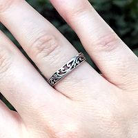 Silver Vine Ring