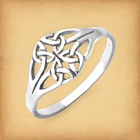 Silver Filigree Celtic Ring