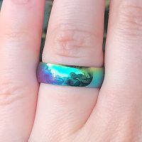 Rainbow Stainless Steel Ring