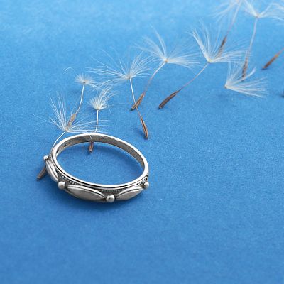 "Touch of Silver" Ring