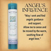Herbal Magic Angel's Influence Pillar Candle