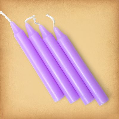 Lavender Mini Chime Ritual Spell Candles