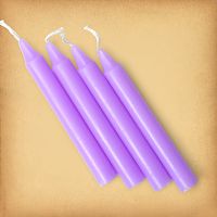 Lavender Mini Chime Ritual Spell Candles