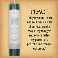 Herbal Magic Peace Pillar Candle