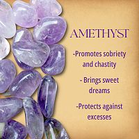 Amethyst Tumbled Gemstones